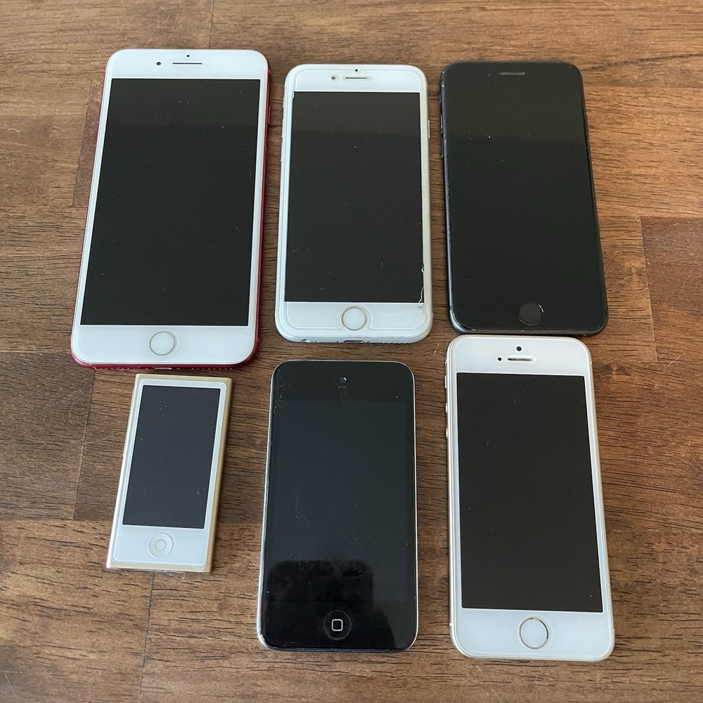 iphone iPod Lot Parts Only A1784 A1688 A1662 A1446 A1367‎ Red Gold Black Silver